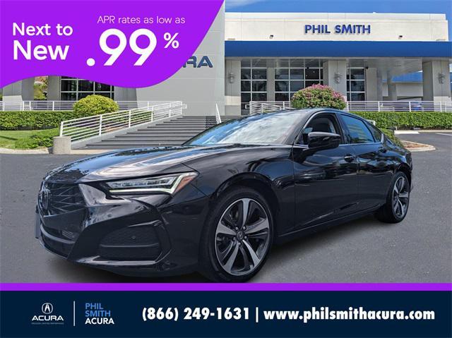 used 2025 Acura TLX car, priced at $38,700