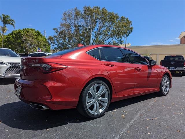 used 2021 Acura TLX car, priced at $24,927