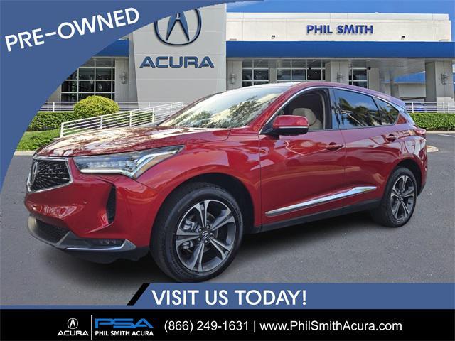 used 2024 Acura RDX car, priced at $46,250