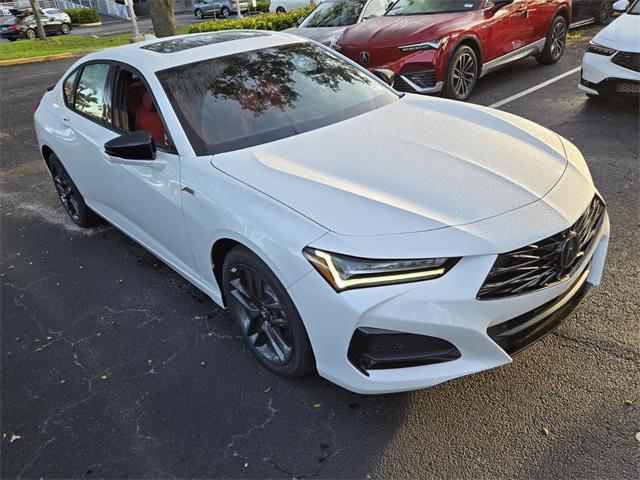 new 2025 Acura TLX car, priced at $52,195