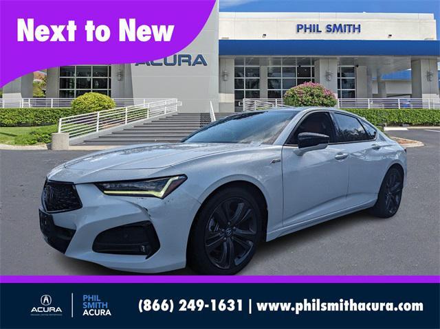 used 2022 Acura TLX car, priced at $32,000