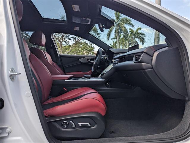 used 2022 Acura TLX car, priced at $33,400