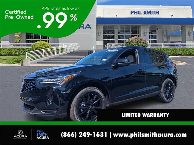 used 2025 Acura RDX car, priced at $42,300