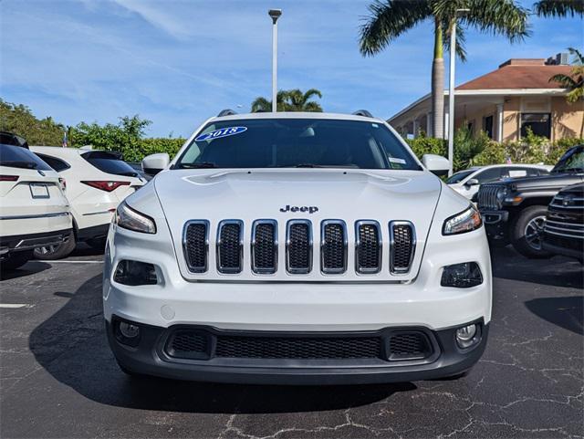 used 2018 Jeep Cherokee car, priced at $16,500