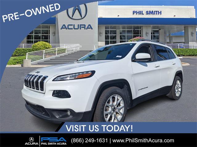 used 2018 Jeep Cherokee car, priced at $16,500