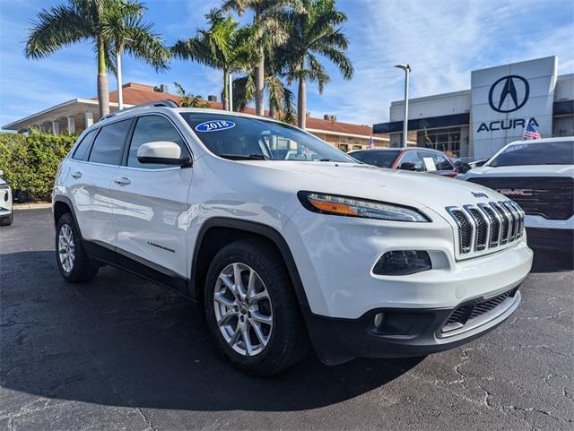 used 2018 Jeep Cherokee car, priced at $16,500