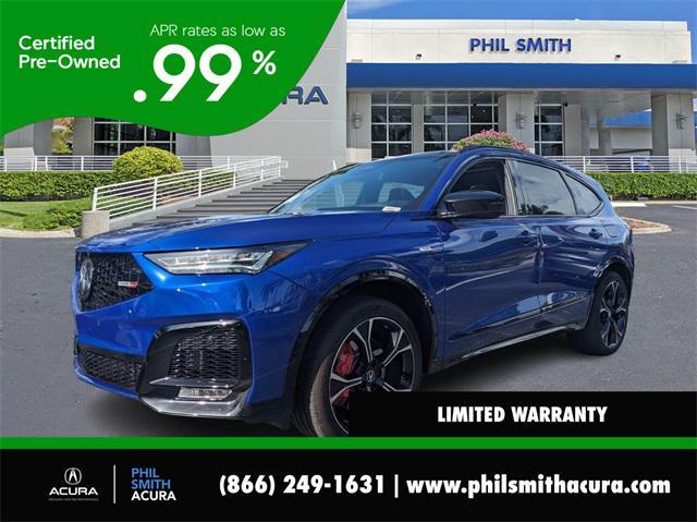 used 2025 Acura MDX car, priced at $67,499