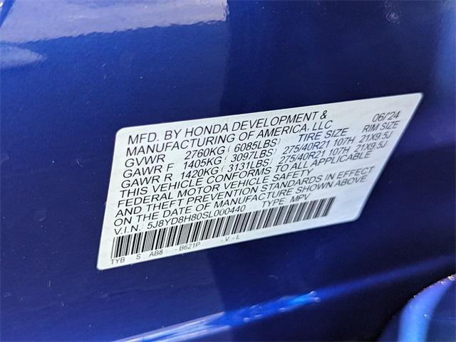 used 2025 Acura MDX car, priced at $69,800