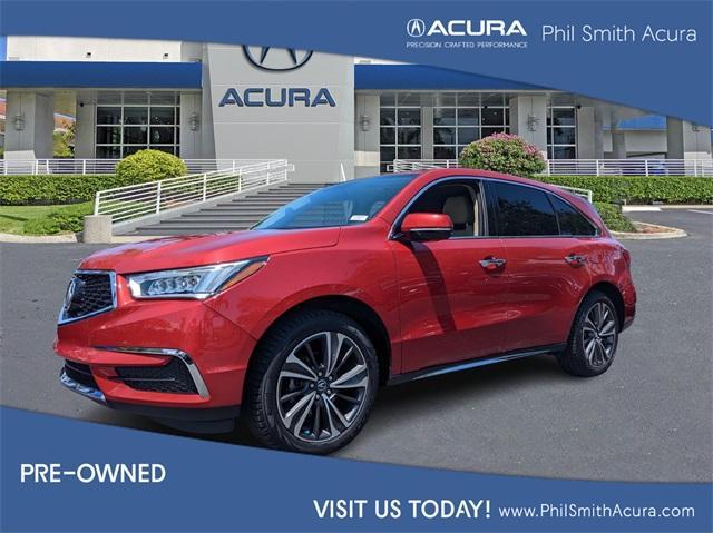 used 2020 Acura MDX car, priced at $27,185