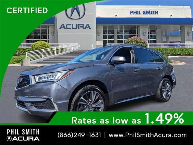 used 2020 Acura MDX car, priced at $26,577