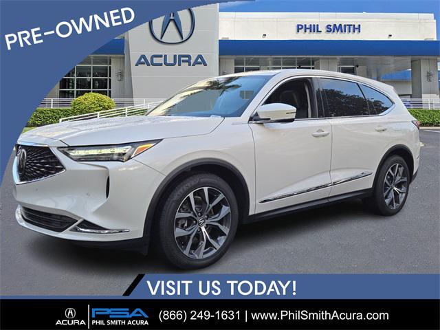 used 2024 Acura MDX car, priced at $49,575