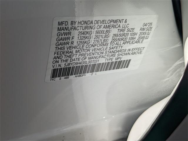 new 2025 Acura MDX car, priced at $57,200
