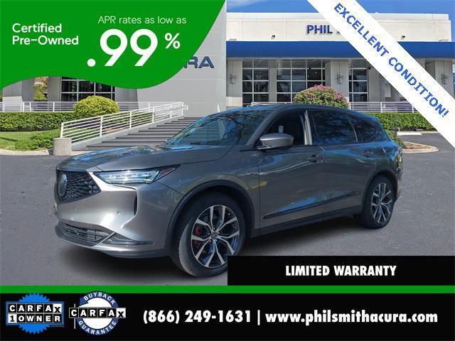 used 2024 Acura MDX car, priced at $39,750