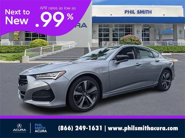 used 2025 Acura TLX car, priced at $39,400