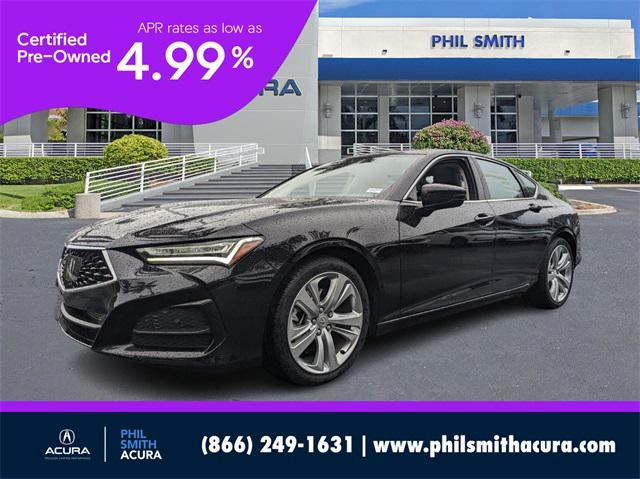 used 2023 Acura TLX car, priced at $31,000