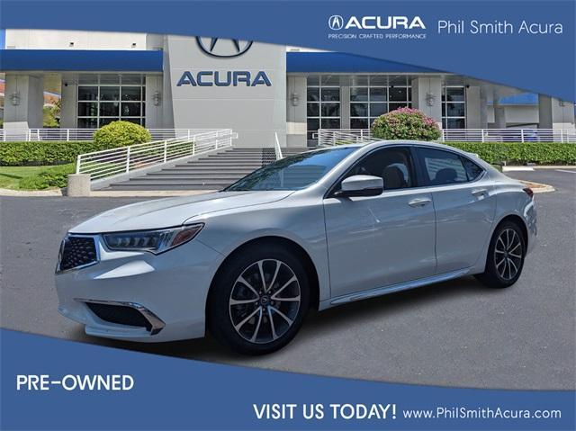 used 2018 Acura TLX car, priced at $19,700