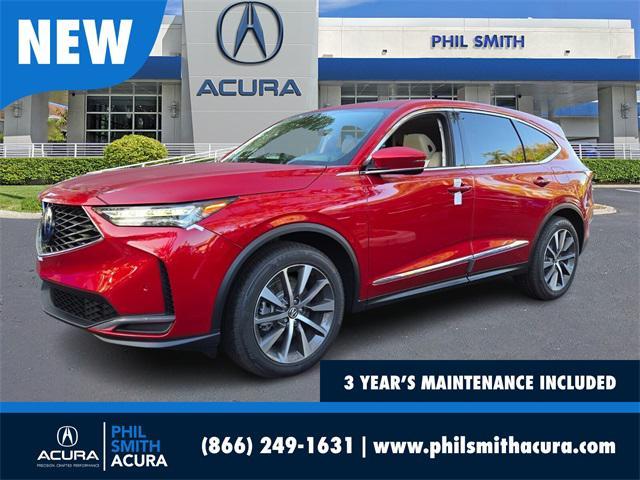 new 2025 Acura MDX car, priced at $58,550