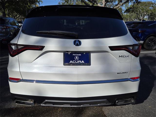 new 2025 Acura MDX car, priced at $55,350