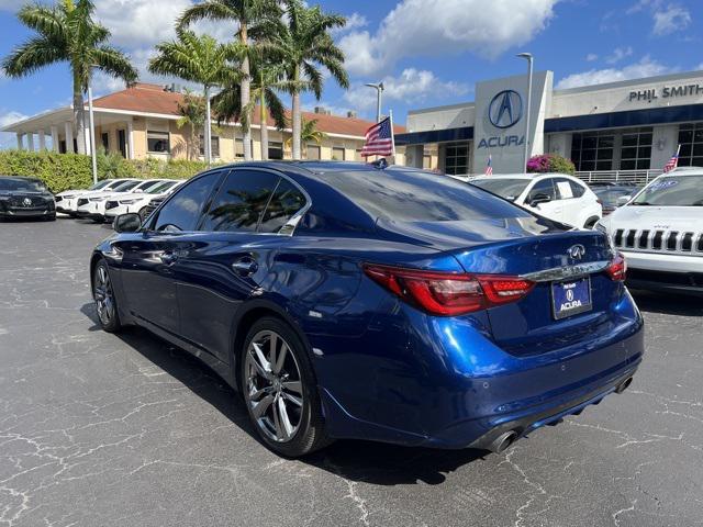 used 2019 INFINITI Q50 car, priced at $23,966