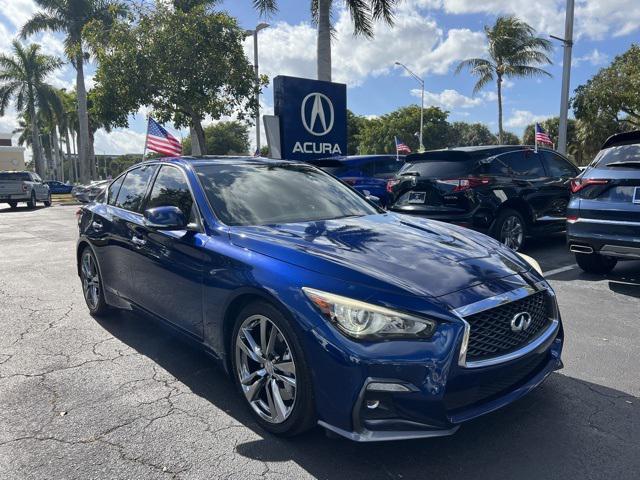 used 2019 INFINITI Q50 car, priced at $23,966