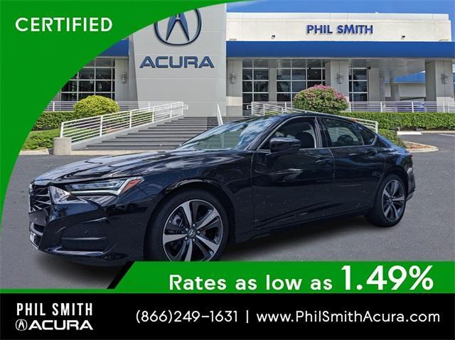 used 2024 Acura TLX car, priced at $43,000