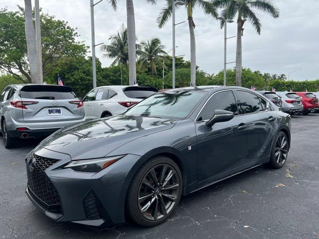 used 2021 Lexus IS 350 car, priced at $32,000