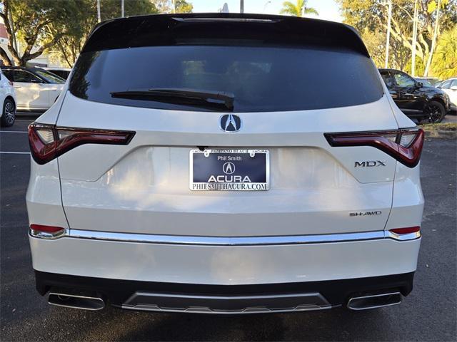 new 2025 Acura MDX car, priced at $55,350