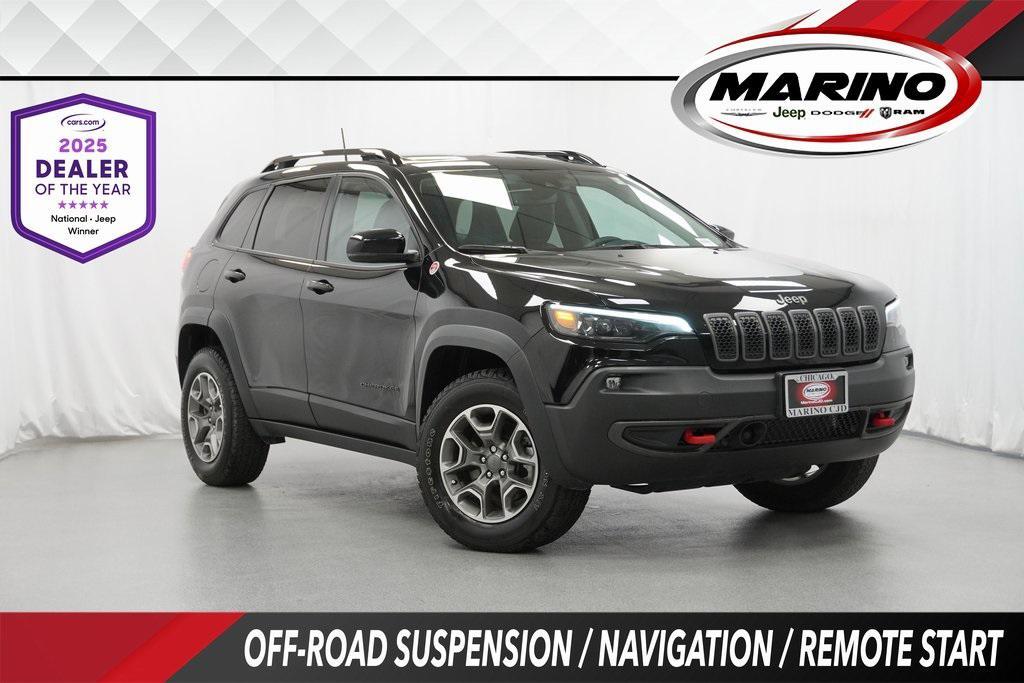 used 2022 Jeep Cherokee car, priced at $30,494