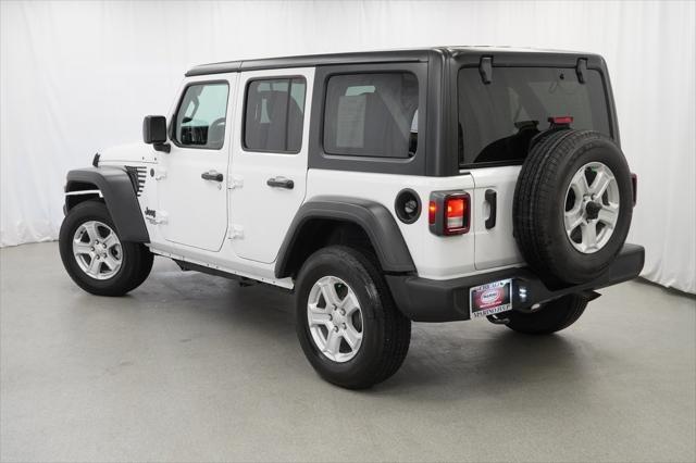 used 2021 Jeep Wrangler Unlimited car, priced at $34,994