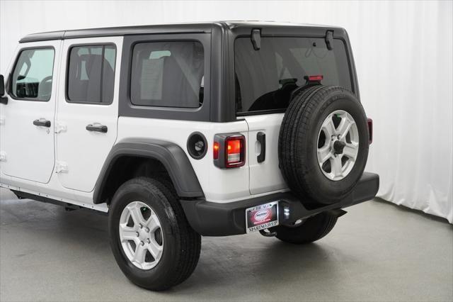 used 2021 Jeep Wrangler Unlimited car, priced at $34,994