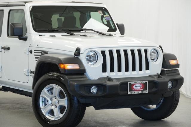 used 2021 Jeep Wrangler Unlimited car, priced at $34,994