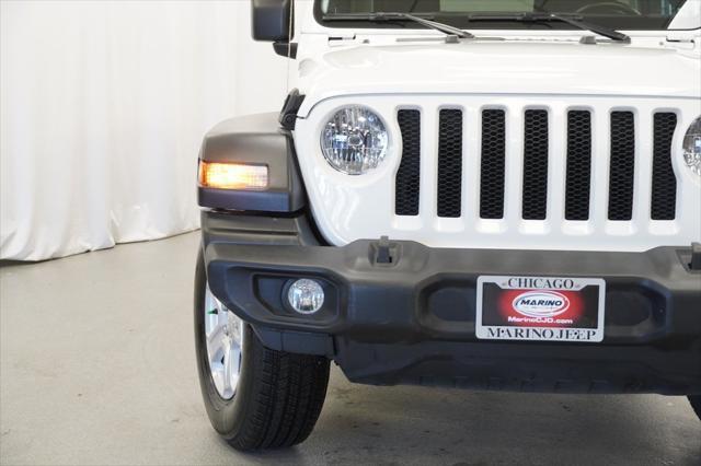 used 2021 Jeep Wrangler Unlimited car, priced at $34,994