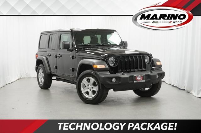 used 2021 Jeep Wrangler Unlimited car, priced at $31,994