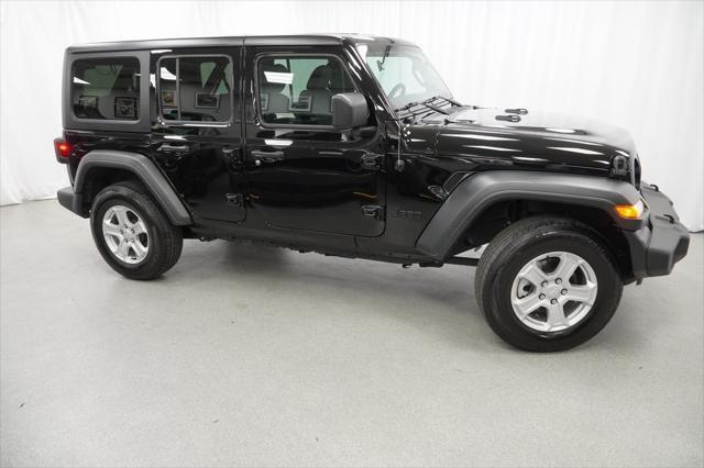 used 2021 Jeep Wrangler Unlimited car, priced at $31,994