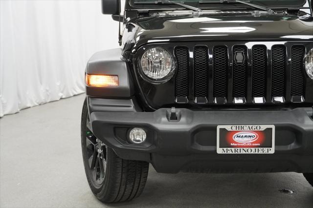 used 2021 Jeep Wrangler Unlimited car, priced at $33,794