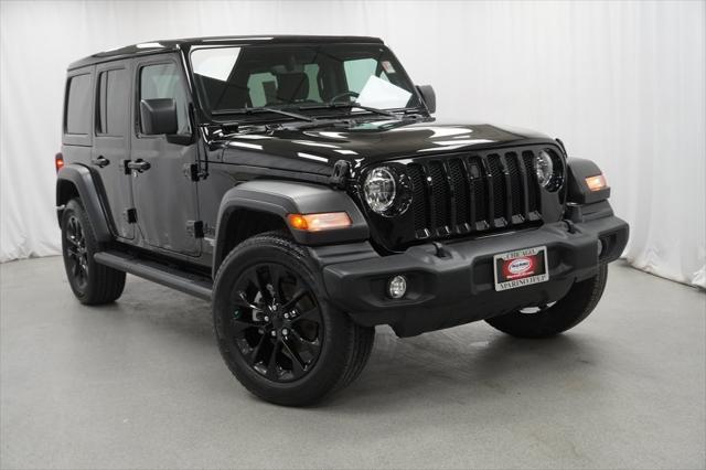 used 2021 Jeep Wrangler Unlimited car, priced at $33,794