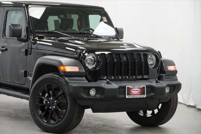 used 2021 Jeep Wrangler Unlimited car, priced at $33,794