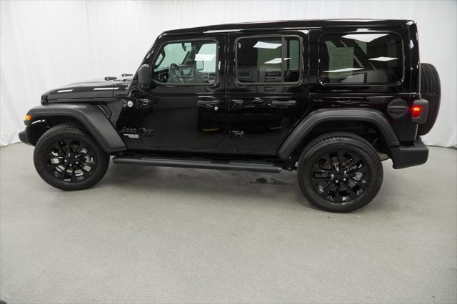 used 2021 Jeep Wrangler Unlimited car, priced at $33,794