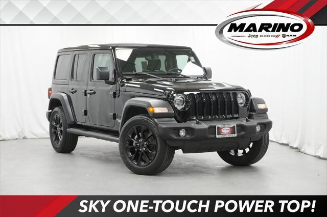 used 2021 Jeep Wrangler Unlimited car, priced at $33,994