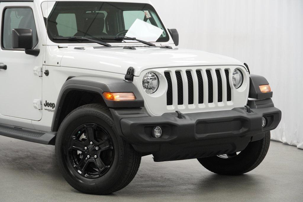used 2022 Jeep Wrangler Unlimited car, priced at $32,494