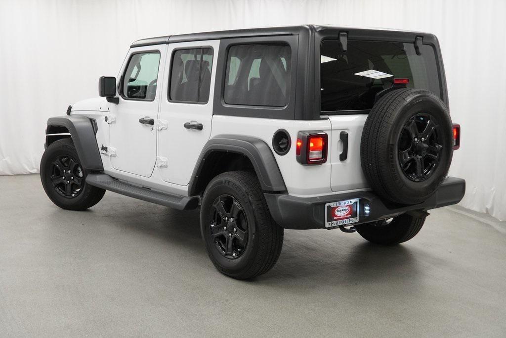 used 2022 Jeep Wrangler Unlimited car, priced at $32,494
