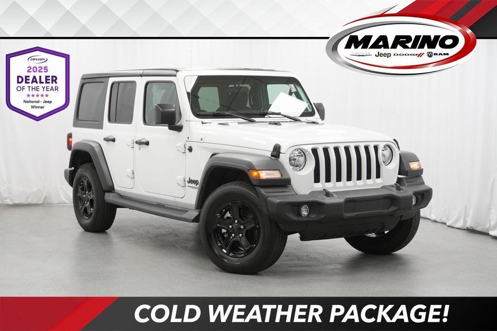 used 2022 Jeep Wrangler Unlimited car, priced at $32,494