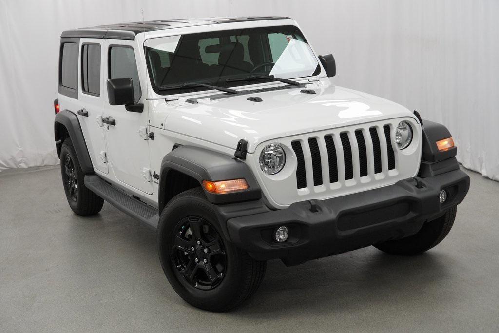 used 2022 Jeep Wrangler Unlimited car, priced at $32,494