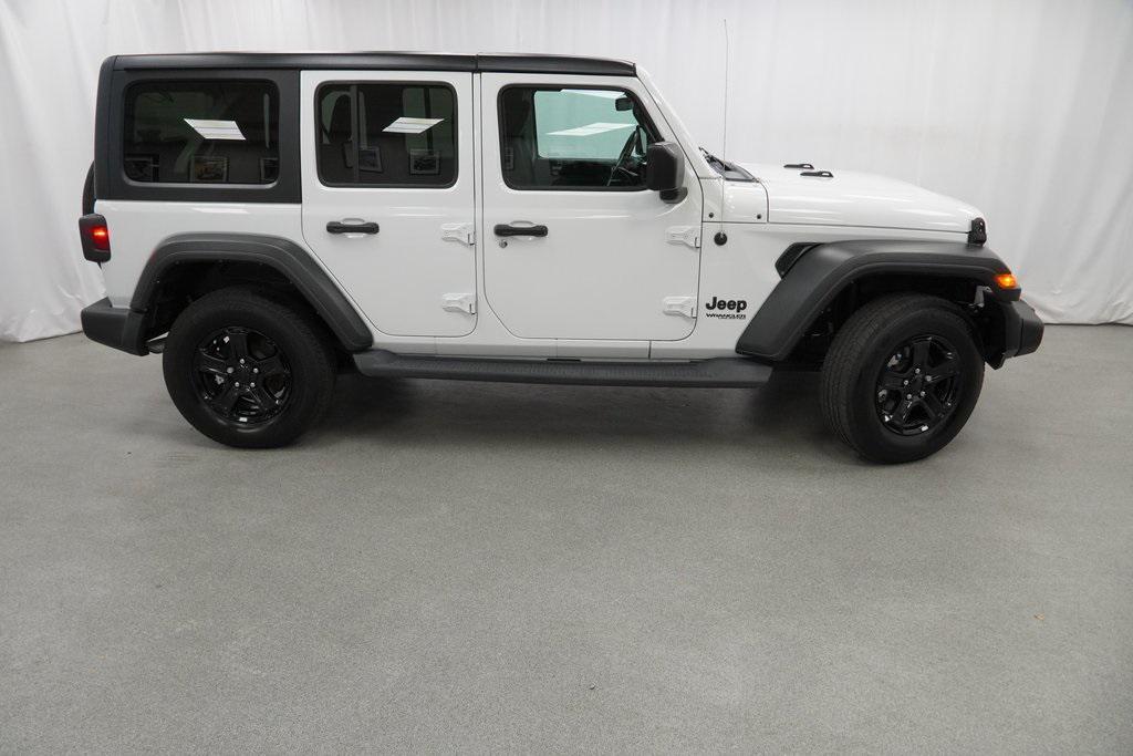 used 2022 Jeep Wrangler Unlimited car, priced at $32,494