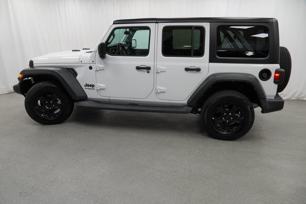 used 2022 Jeep Wrangler Unlimited car, priced at $32,494