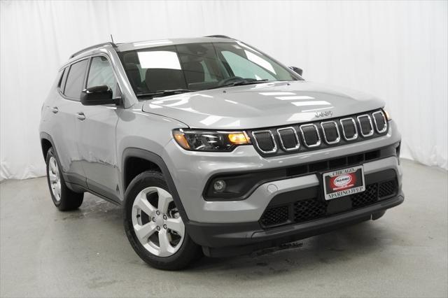 used 2022 Jeep Compass car, priced at $23,494