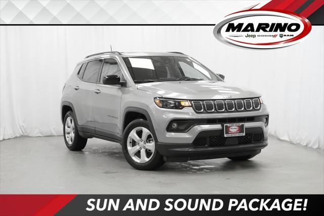 used 2022 Jeep Compass car, priced at $23,494