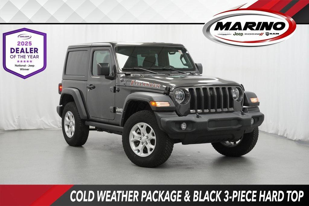 used 2021 Jeep Wrangler car, priced at $29,794