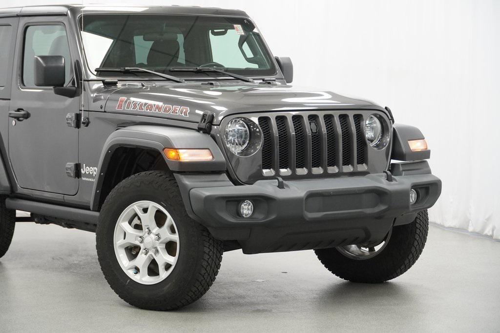 used 2021 Jeep Wrangler car, priced at $29,794