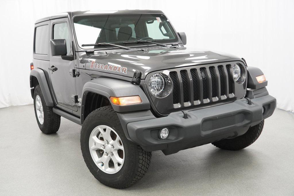 used 2021 Jeep Wrangler car, priced at $29,794